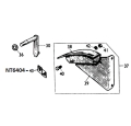 NT6404 - Bracket for hand lever gate