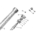 WKN606 - Nuffield Steering column & Crank pulley key