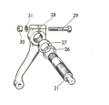 ATJ4161 - Nuffield Steering box seal (to suit splined shaft)