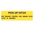 ATJ3958 - Pick up hitch decal