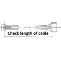 ATJ8544/A - Flexible drive cable to suit QTP clock