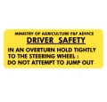 CTJ5251 - Driver safety decal