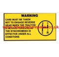 CTJ8314 - Decal - synchro warning