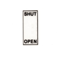 NT3591 - OPEN-SHUT shutter decal