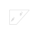 NTH128 - Lower door glass RH