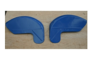 BTJ2113 - Mudguards pair (fibreglass)