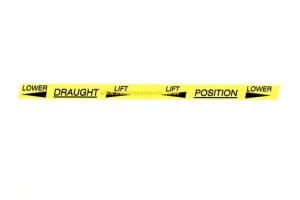 CTJ3999 - Decal (Draught - Position)
