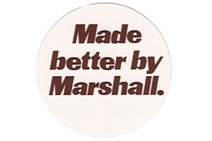 STICKER4 - Made better by Marshall