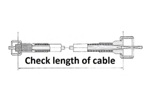 T4D1037 - Flexible Drive cable (33 inch)