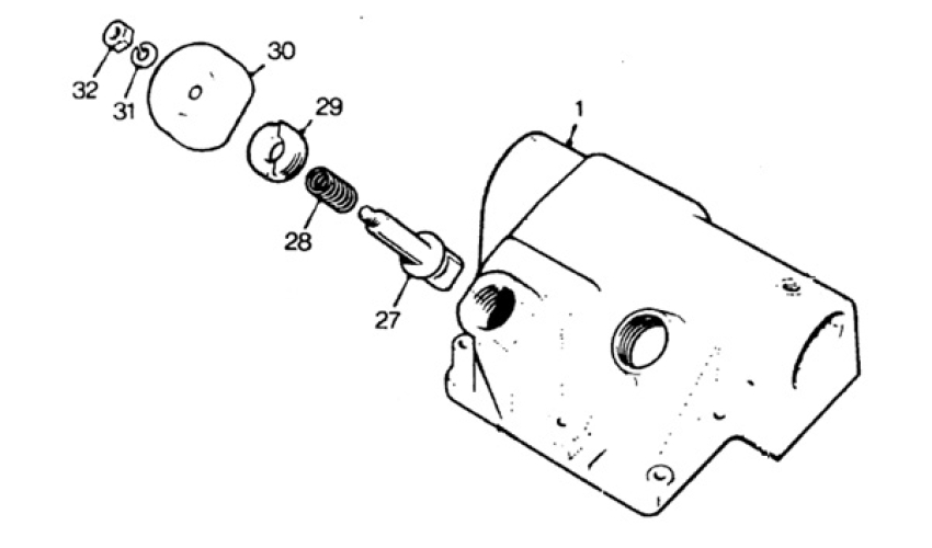 Locking the arms – used for ‘parking’ the linkage only