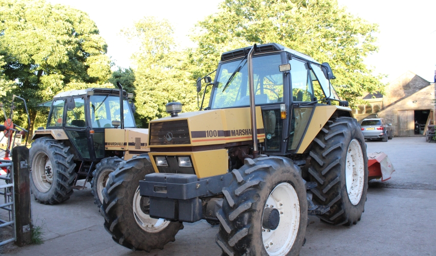 What Colour Were Marshall Tractors?