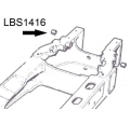 LBS1416 - Clutch cross shaft bush (dual clutch only)