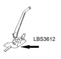 LBS3612 - Bush hand lever (brake/clutch)