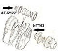 NTT63 - Gearbox input shaft seal (dual clutch models only)