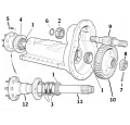 2K6008 - Rear Inner/Outer Wheel Bearing