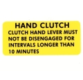 ATJ3521 - Hand clutch decal