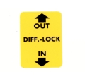 ATJ3527 - Out - In (diff lock) decal