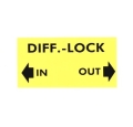 BTJ2108 - Diff lock (IN - OUT) decal