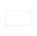 BTJ3199 - Rear Window Glass