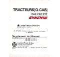 Leyland Q Cab 245/262/272 Synchro Manual Supplement French