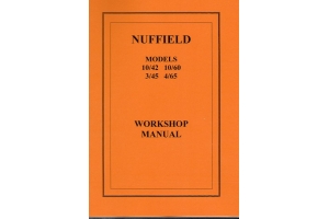 ATJ10/60 - Nuffield 10/42,10/60,3/45,4/65 Workshop Manual