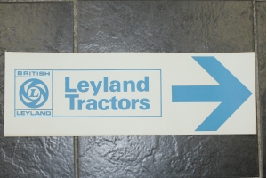British Leyland arrow sign