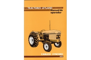 Leyland Cabless Synchro 502 Operator's Manual Portugese