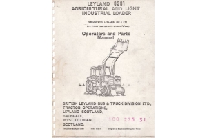 Leyland Loader operator and parts manual