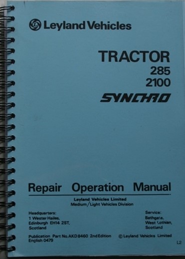 Leyland Synchro Cover