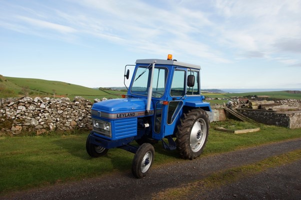 Long Shot of Leyland Tractor 