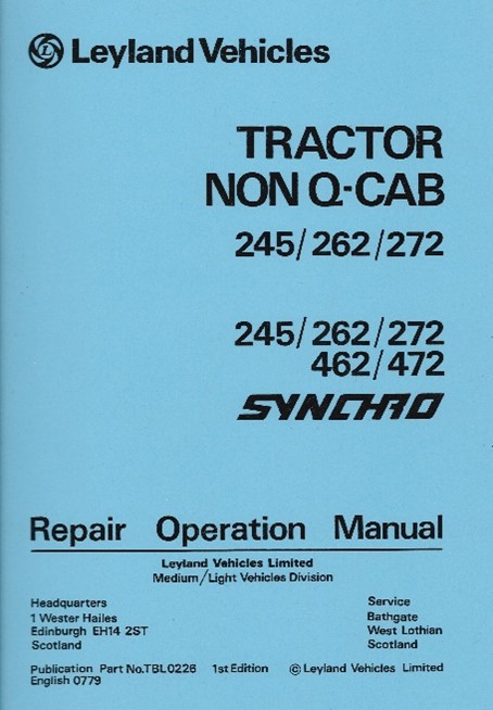 Leyland Non Q-Cab Cover
